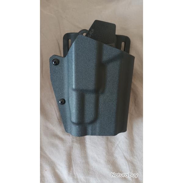 holster Etui kydex pour glock avec lampe TLR-1