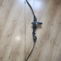 Arc recurve chasse T/D Salida Osprey 58 pouce noir, 40 livreDroitier