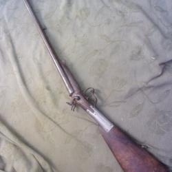 fusil calibre 16 à broche longueurs canons 74,5 cm