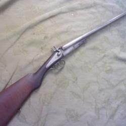 fusil à percussion centrale chiens extérieurs calibre 16