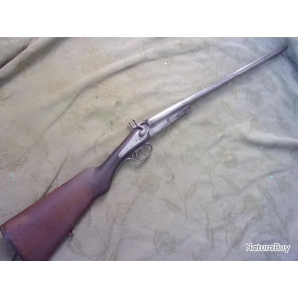 fusil  percussion centrale chiens extrieurs calibre 16