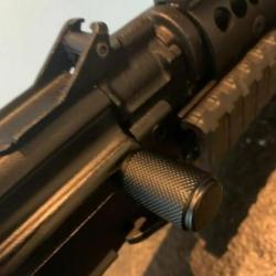 LEVIER ARMEMENT POUR AK47 KALASHNIKOV, IZHMASH, ARSENAL, ... MÊME FAMILLE (noir ou alu).