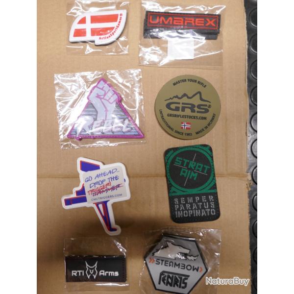 Lot de divers patches scratch