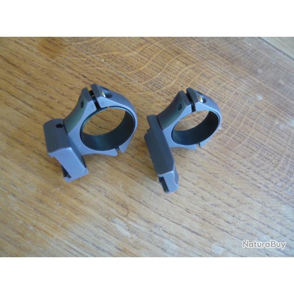 Colliers tout acier, diamtre 30 mm, pour CZ/BRNO, qualit allemande, le top !!!