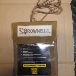 Porte badges/documents Brownells original