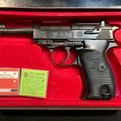 Pistolet BBM Calibre 8mm PAK à Blanc Très Bon État