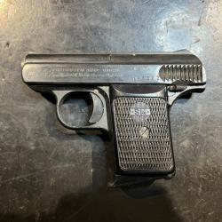 Pistolet Rhoner Sportwaffenfabrik Calibre 8mm Gaz Très Bon État