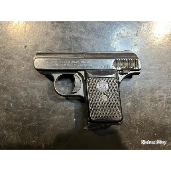 Pistolet Rhoner Sportwaffenfabrik Calibre 8mm Gaz Trs Bon tat