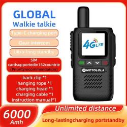Talkie-walkie MT-888 MOTOLOLA 4G/5G - 152SIMcard (inclut) / USB Plug
