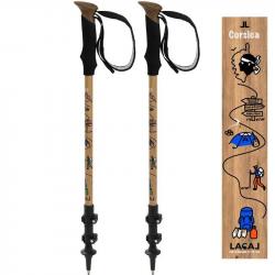 Bâtons télescopiques Lacal Nature Stick 135 Corse