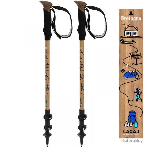 Btons tlescopiques Lacal Nature Stick 135 Bretagne