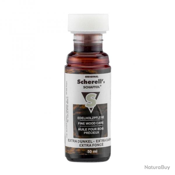Huile pour bois extra fonc Schaftol 50ml