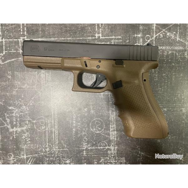Pistolet Glock 17 Gen4 FDE BI COLOR
