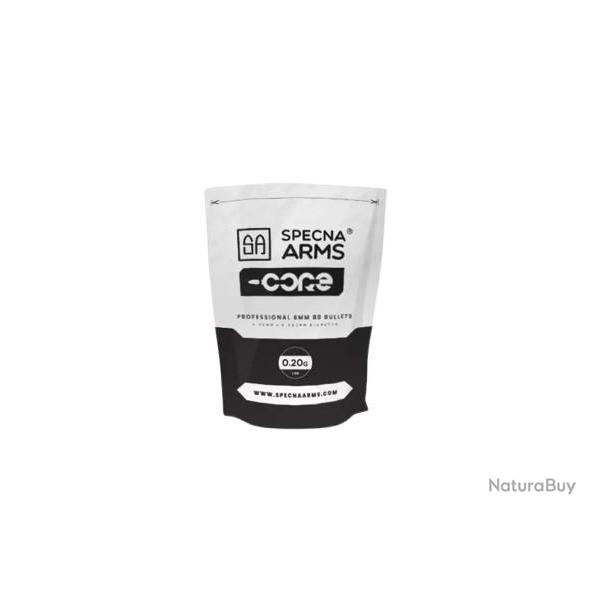 BILLES 0.20G CORE EN SACHET DE 1KG "SPECNA ARMS"