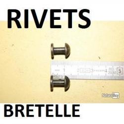 lot de 2 rivets de bretelle de fusil de chasse - VENDU PAR JEPERCUTE (S8T77)