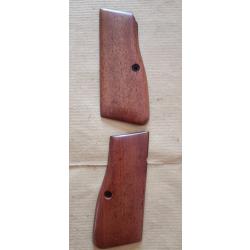 plaquettes pistolet browning Hi power GP35 GP 35 (2137)