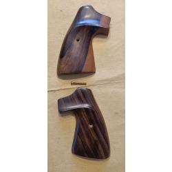 plaquettes ruger sec 6 Target en bois exotique (2142)