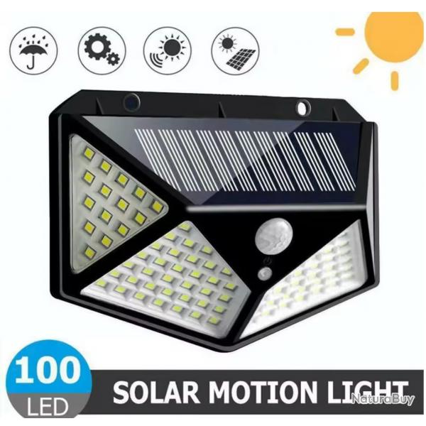 Applique solaire LED avec dtecteur de mouvement