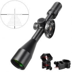 Lunette HD Gen2 6-24x50 FFP Zero Reset Réticule Gravé Collier 20mm Haut Tactique Chasse WestHunter