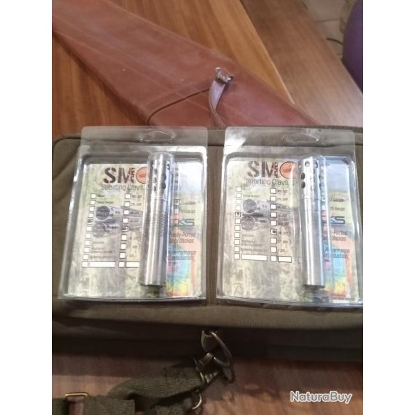 2 chokes  smoke  beretta cal.12 optima hp