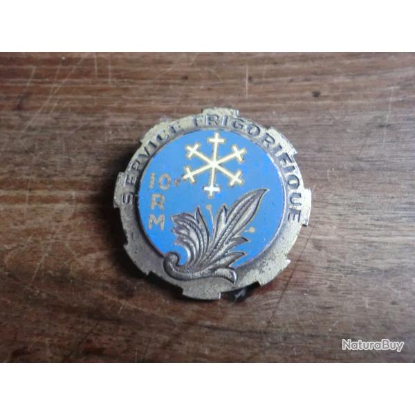insigne 10 RM service frigorifique  / drago paris