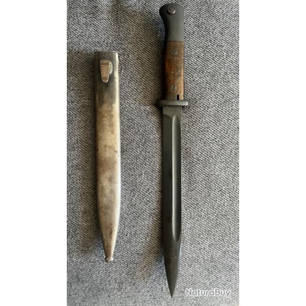Baonnette pour Mauser Kar98K en trs bon tat