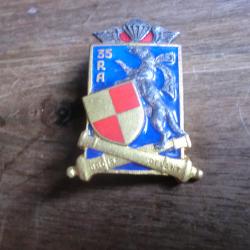 insigne émail 35 eme R.A  régiment d 'artillerie aéroporté / drago paris