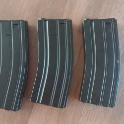 3 chargeurs M4/M16 Hi cap.