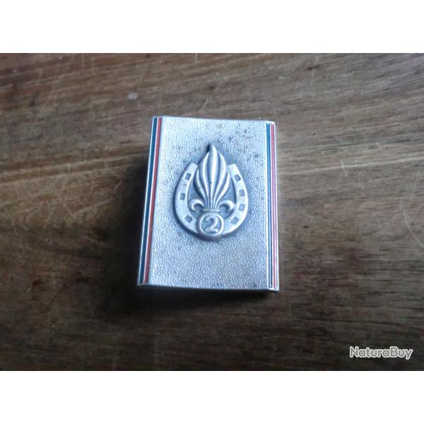 insigne 2eme rgiment tranger d'infanterie   / balme saumur