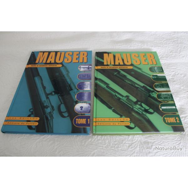 MAUSER fusils et carabines militaires, 2 tomes, Luc Guillou