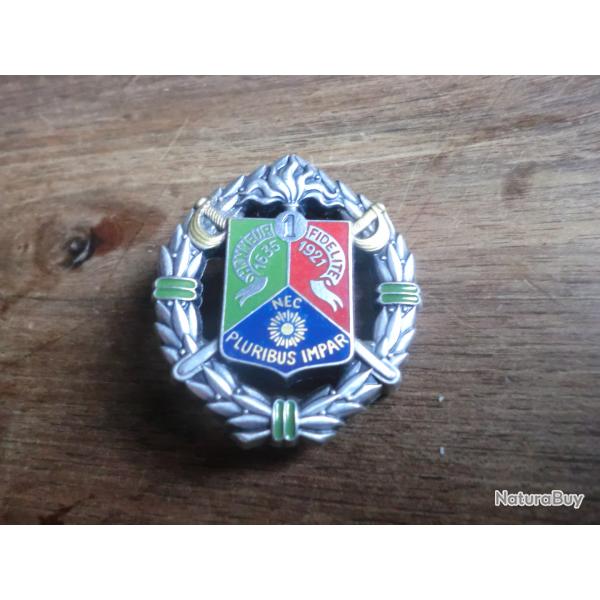 insigne lgion 1er rgiment tranger de cavalerie  / balme saumur