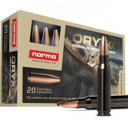 Munitions NORMA 8X57 JS 196GR ORYX SILENCER x2 boites