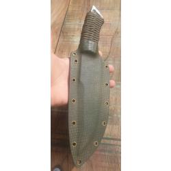 Couteau Adam Desrosiers forgé chez Samuel Lurquin