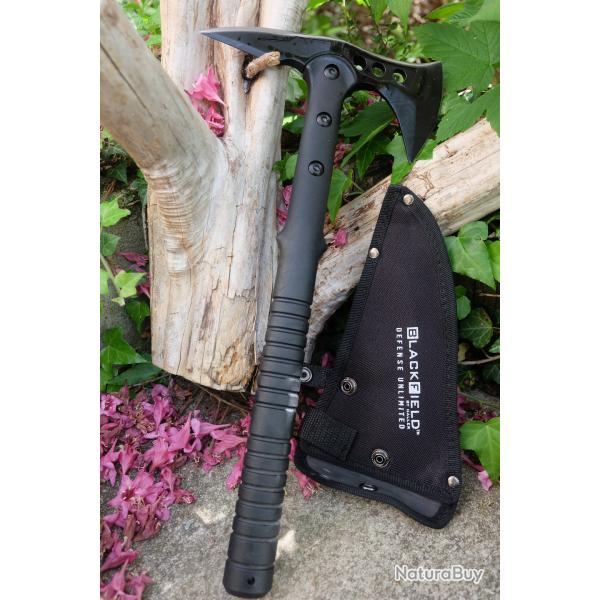 Infantry Hache Tactical Tomahawk Camp Hawk Fonction Spyke Lame Acier Inox Etui Nylon