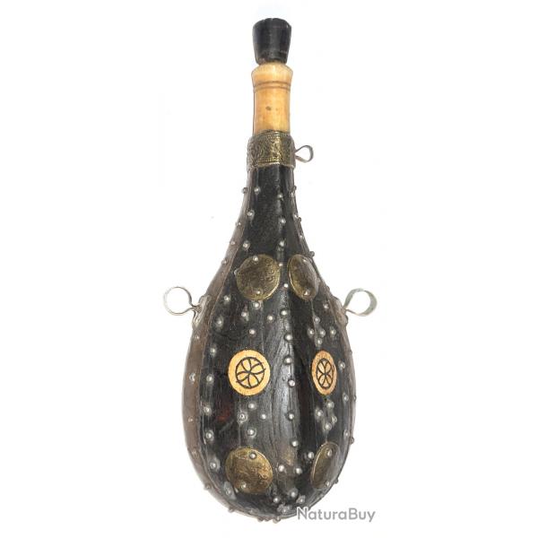 Ancienne gourde Orientale joliment dcore