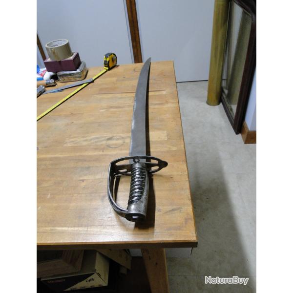 sabre garde tournante tout fer