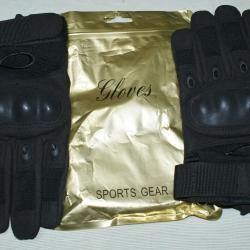 Gants Tactiques Coqués  Taille XL-2XL  Noirs