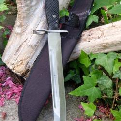 Couteau De Combat BAIONETTE BAYONETTE USM7 Lame Acier Inox Manche Abs Etui nylon