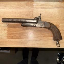 PISTOLET A BROCHE DOUBLE CANON 15MM FONCTIONNEL