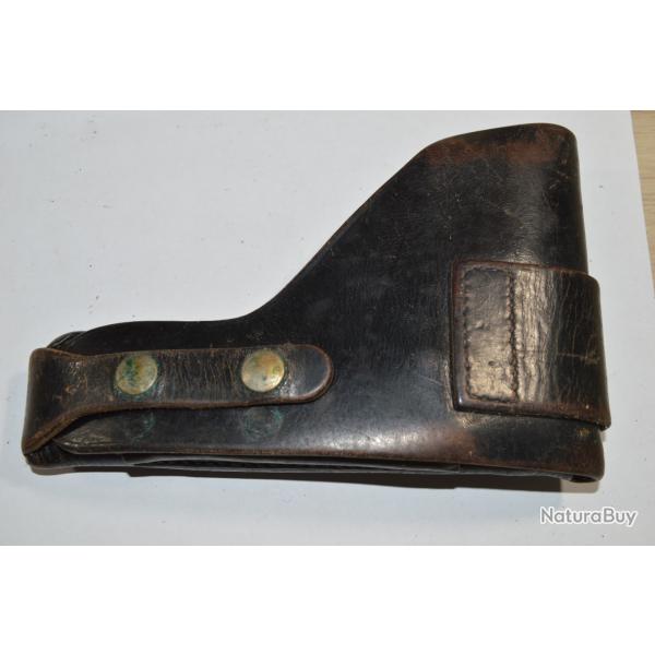 Holster Etui Gendarmerie pour revolver / Pistolet  Belge Post WW2  Style Fn 10 22 (14)