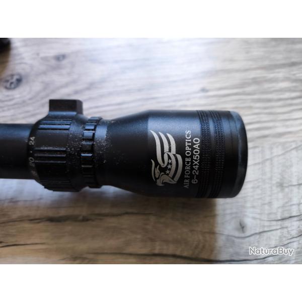 lunette air force optics 6-24x50