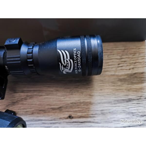 lunette air force optics 6-24x50 AO