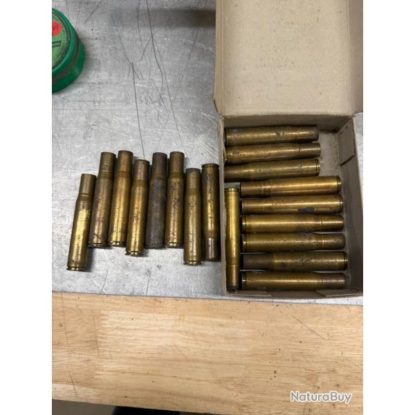 lot de 18 douilles  calibre 404 NITRO