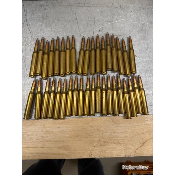 38 BALLES DE 270 WINCHESTER MANUFACTUREES