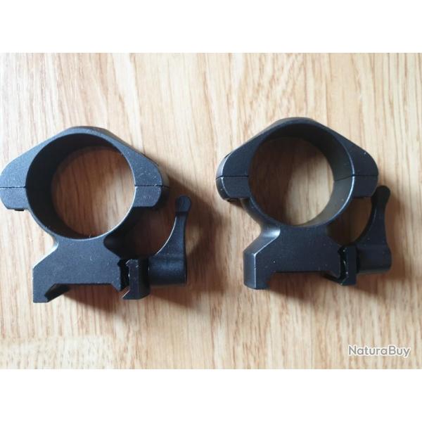 Colliers M vector 30mm pour weaver QR
