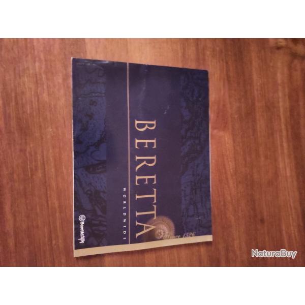 Catalogue production Beretta fusil pistolet accessoires + grille tarif