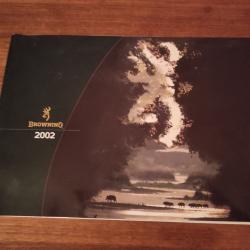 Catalogue production Browning fusil pistolet accessoires  année 2002