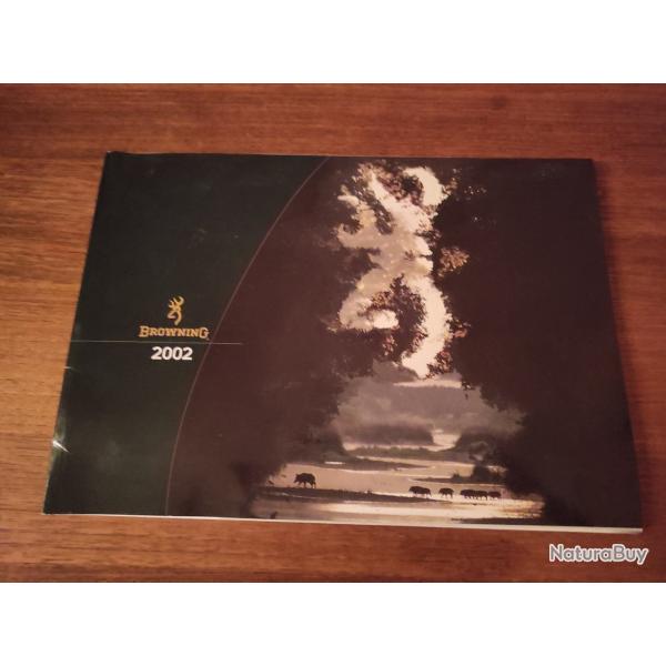 Catalogue production Browning fusil pistolet accessoires  anne 2002