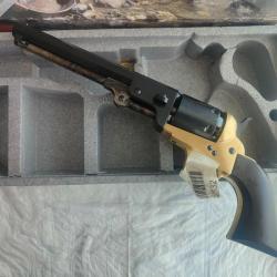 Revolver PIETTA 1851 Navy Millenium US Martial Laiton Calibre 44 neuf