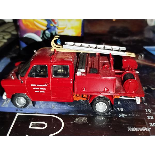 Vehicule leger lute contre les Incendies Pompier au 1/43
